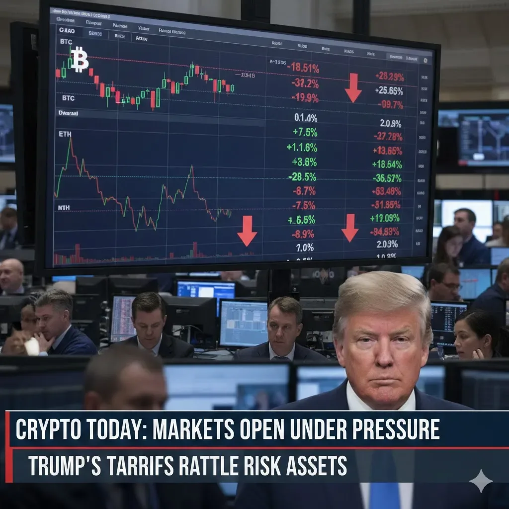 Guncangan Tarif Trump: Pasar Kripto di Bawah Tekanan Saat Investor Beralih ke Aset Aman
