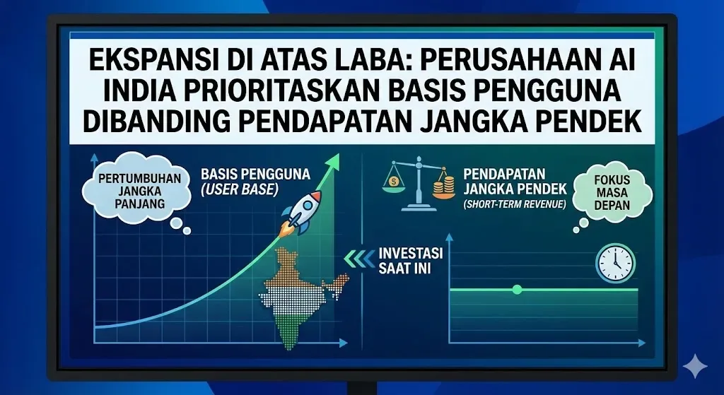 Ekspansi di Atas Laba: Perusahaan AI India Prioritaskan Basis Pengguna Dibanding Pendapatan Jangka Pendek