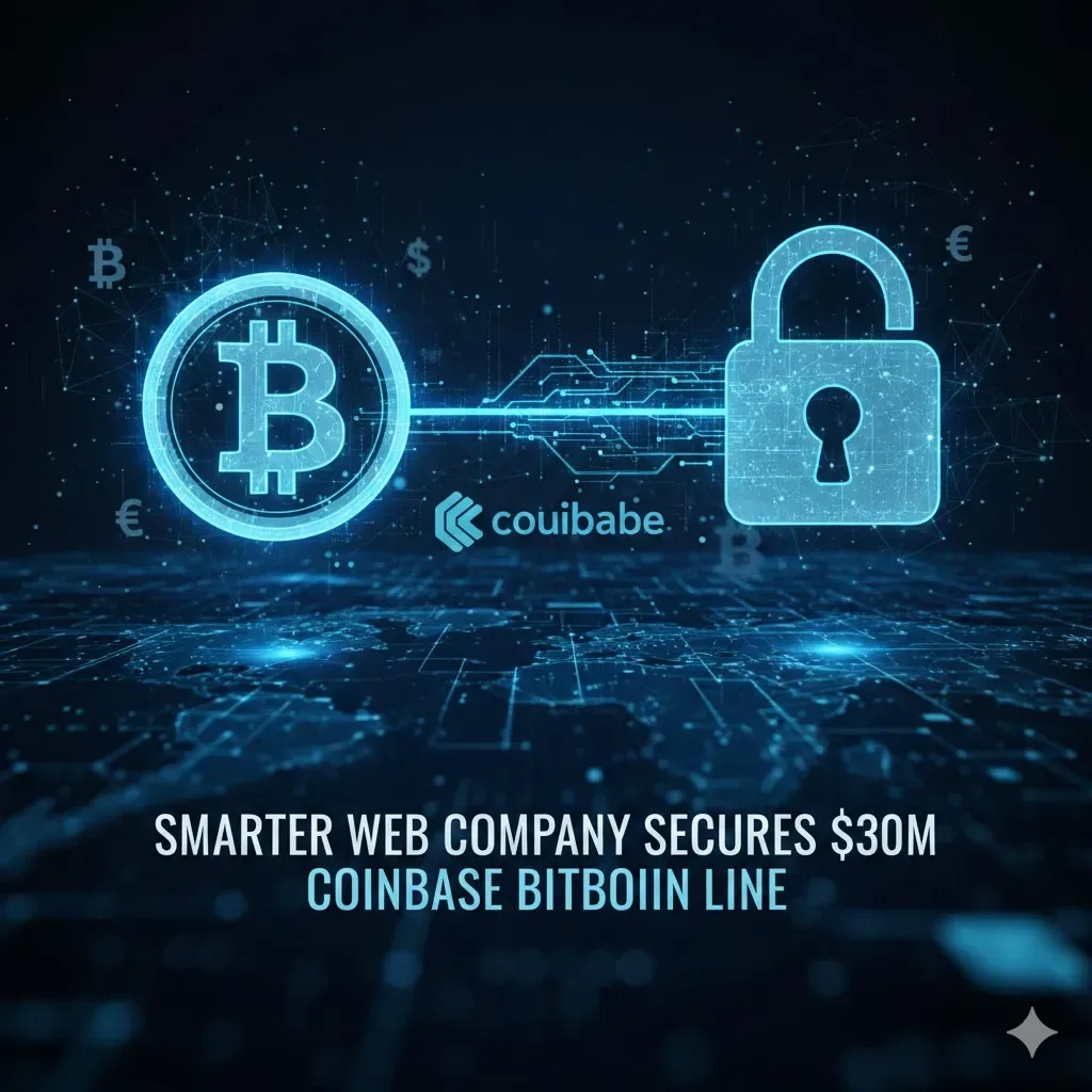 Likuiditas Kilat: The Smarter Web Amankan Pinjaman $30 Juta dari Coinbase untuk Agresi Perbendaharaan Bitcoin