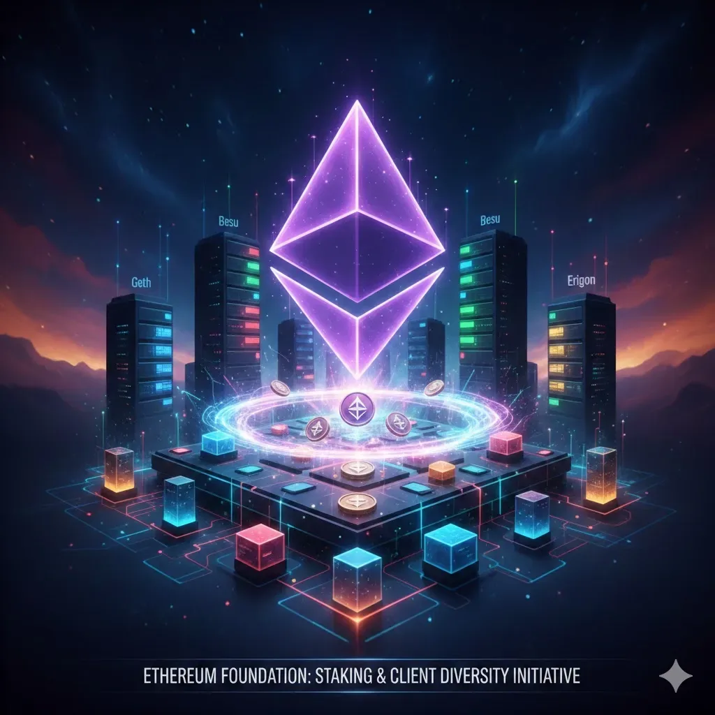 Era Perbendaharaan Produktif: Ethereum Foundation Mulai Staking 70.000 ETH untuk Kemandirian Finansial 2026