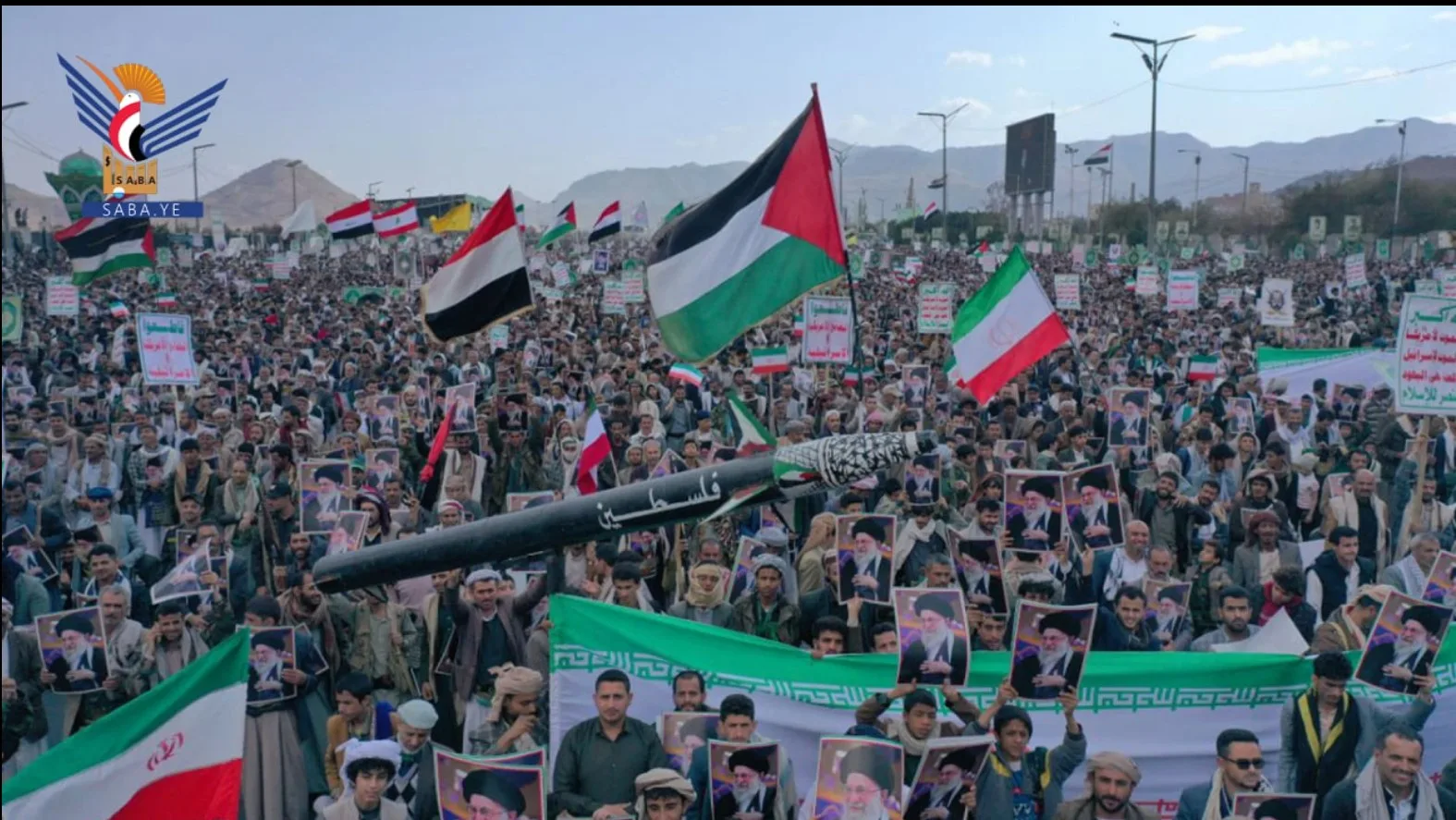 Eskalasi Geopolitik Timur Tengah: Jutaan Massa di Sana'a Deklarasikan Kesiapan Perang Total Pasca Wafatnya Ali Khamenei
