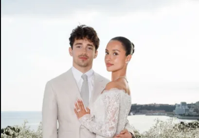 Monako Berpesta: Bintang F1 Charles Leclerc Resmi Menikah dengan Alexandra Saint Mleux