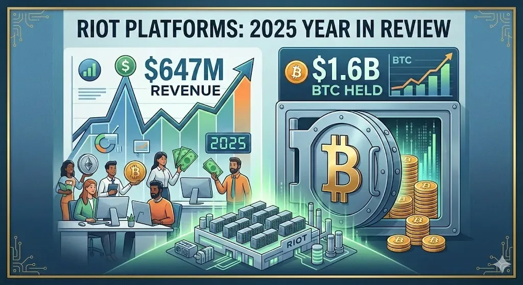 Gergasi Perlombongan Beraksi: Riot Catat Rekod Hasil $647 Juta, Pegangan Bitcoin Kini Bernilai $1.6 Bilion