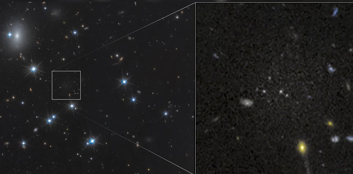 Penemuan CDG-2: Teleskop Hubble Deteksi ‘Galaksi Hantu’ yang Didominasi 99,9% Materi Gelap
