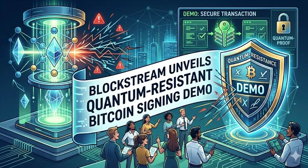 Bitcoin Quantum-Resistant: Blockstream Berhasil Demokan Skema Tanda Tangan Baru yang Kebal Serangan Kuantum