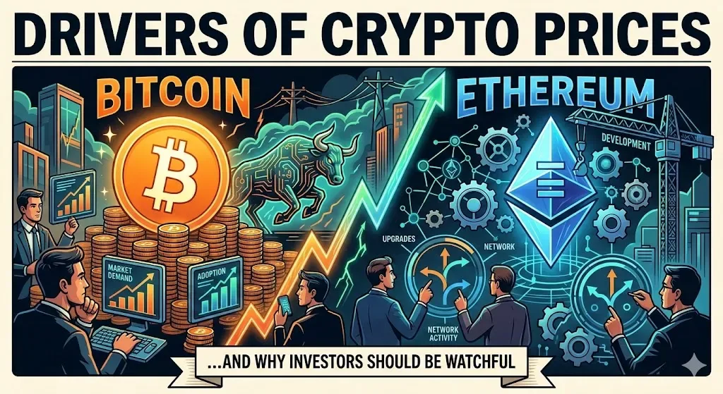 Bedah Pasar Kripto! Inilah Mesin Utama Penggerak Harga BTC & ETH Serta Alasan Mengapa Anda Harus 'Watchful'!