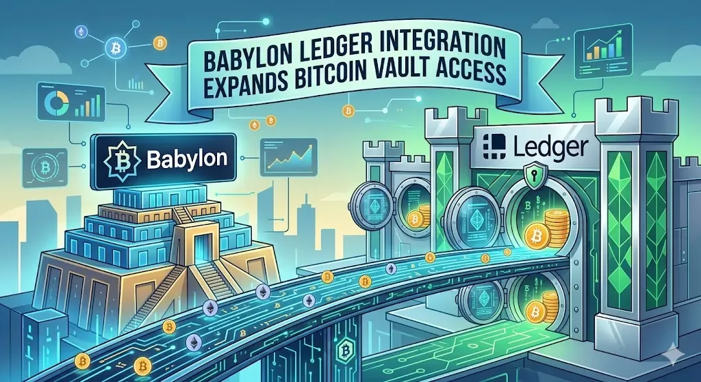 Keamanan Tingkat Dewa! Protokol Babylon Resmi Terintegrasi dengan Ledger—Akses Bitcoin Vault Kini Semakin Luas dan Terproteksi Maksimal!