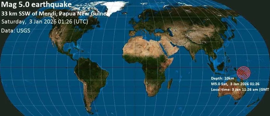 Aktivitas Seismik Tanimbar: Gempa Magnitudo 3,0 Guncang Maluku Tenggara Barat