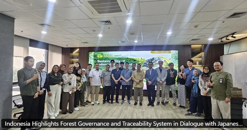 Perkuat Ekspor Biomassa: Indonesia Paparkan Sistem Lacak Balak Hutan kepada Raksasa Energi Jepang