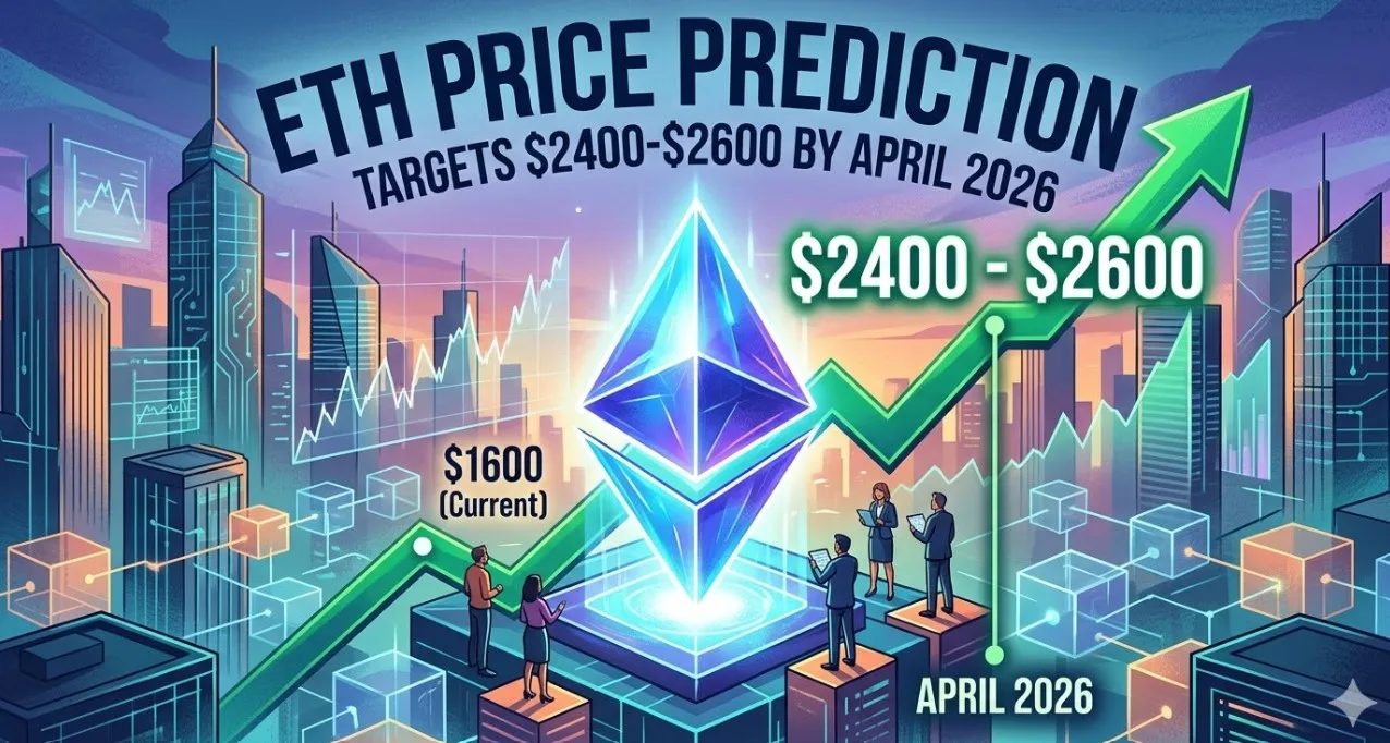 Prediksi Harga ETH: Ethereum Targetkan Level $2.400 - $2.600 di April 2026