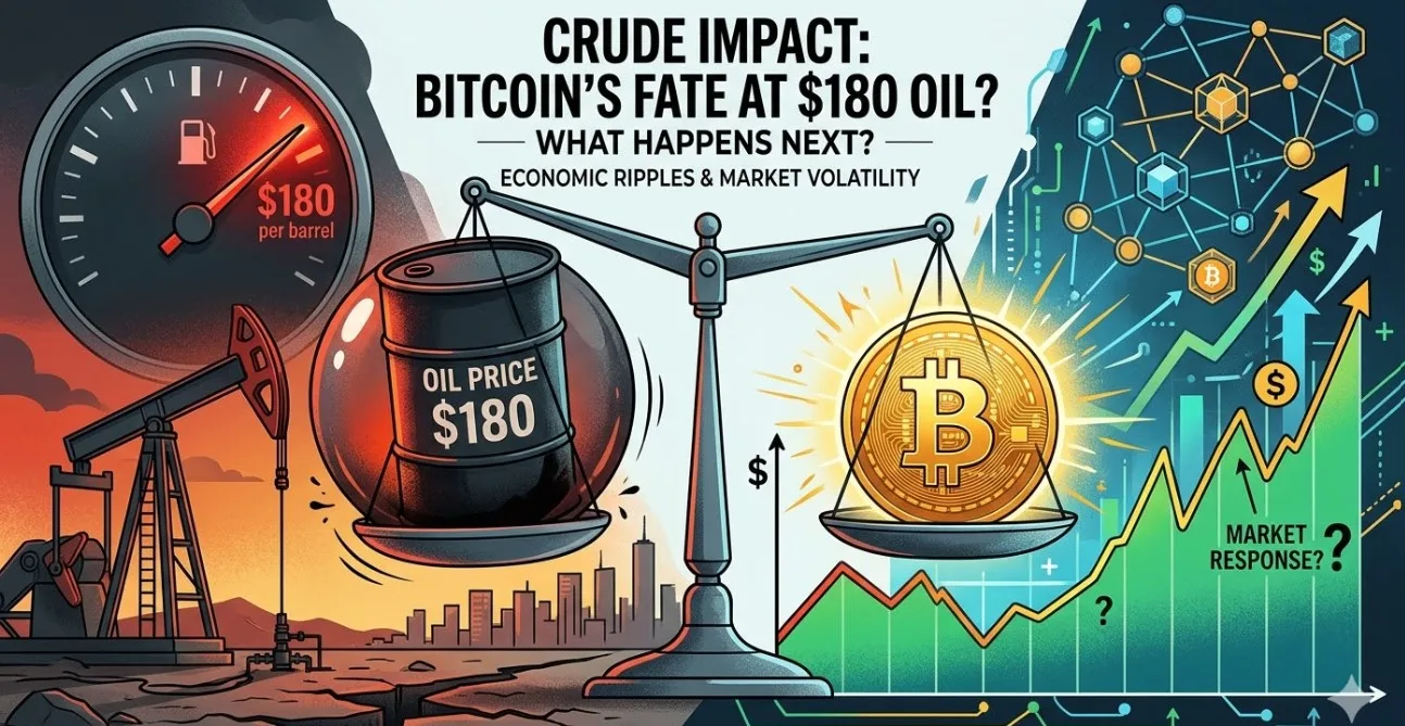 Skenario Minyak $180: Dampak Guncangan Energi Terhadap Harga Bitcoin