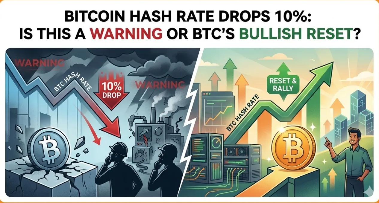 Hash Rate Bitcoin Merosot 10%: Sinyal Bahaya Keamanan Jaringan atau Fase "Reset" Strategis Menuju Tren Bullish?