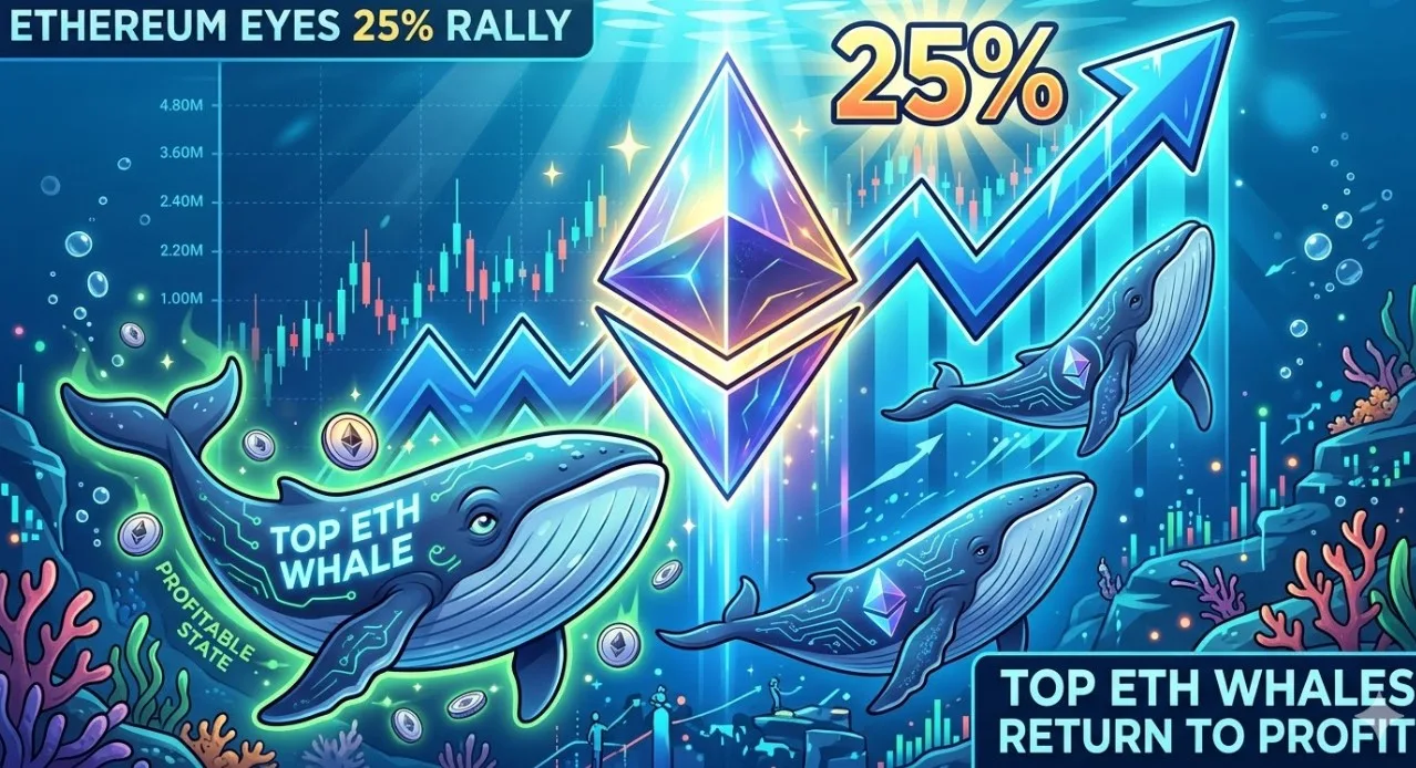 Ethereum Bidik Reli 25 Persen Seiring Kembalinya Dominasi Profitabilitas Whale ETH