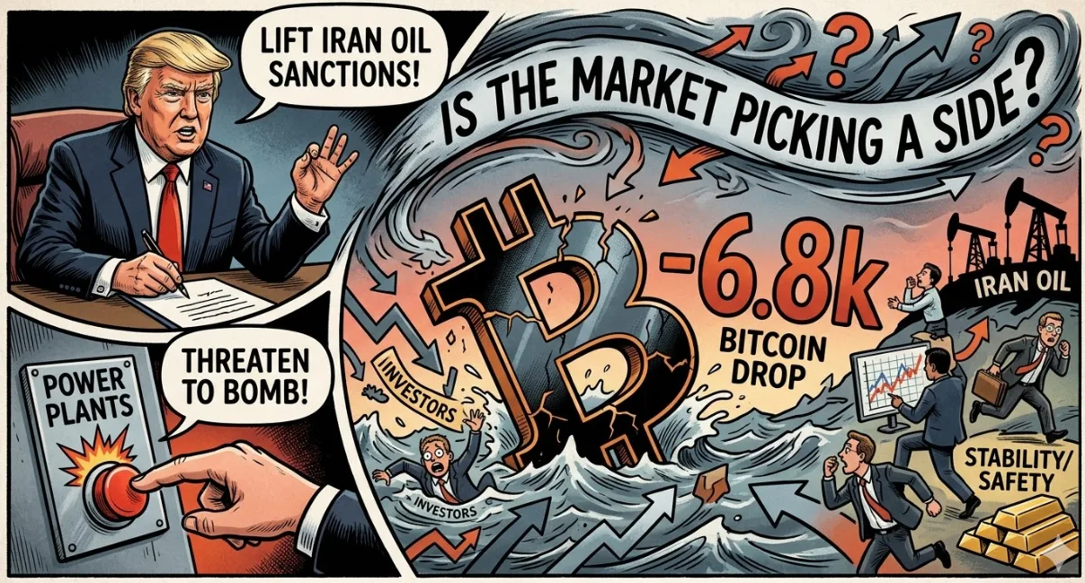 Paradoks Kebijakan Washington: Tekanan Geopolitik Seret Bitcoin ke Level $68.000