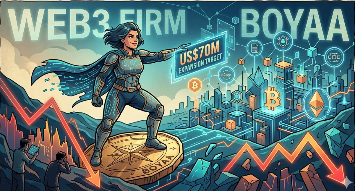 Raksasa Web3 Boyaa Alokasikan Dana Segar 70 Juta Dolar untuk Ekspansi Portofolio Kripto di Tengah Koreksi Pasar