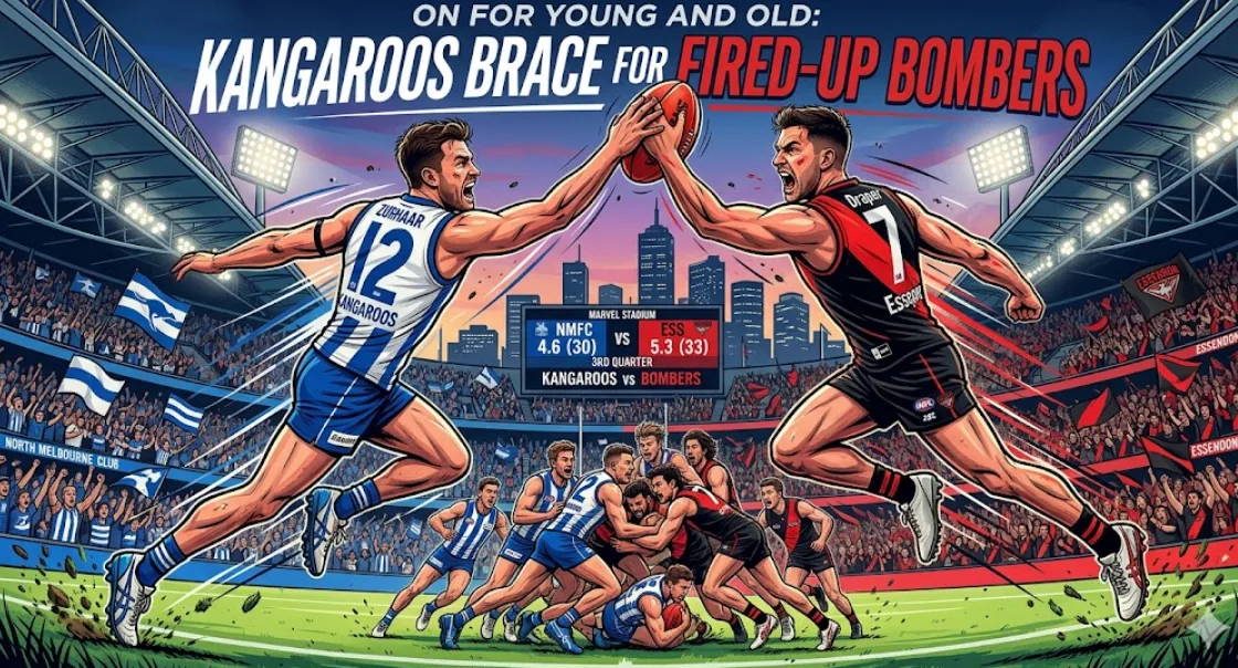 Duel Panas Melbourne: North Melbourne Bersiap Hadapi Ledakan Bombers