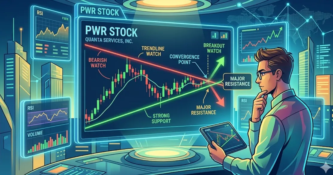 Analisis Teknikal PWR: Saham Infrastruktur Energi di Ujung Tanduk