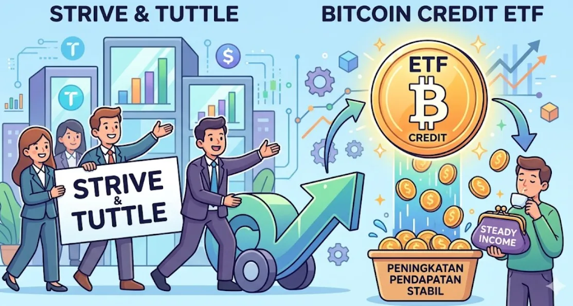 Inovasi Baru! Strive & Tuttle Luncurkan Bitcoin Credit ETF untuk Pendapatan Pasif
