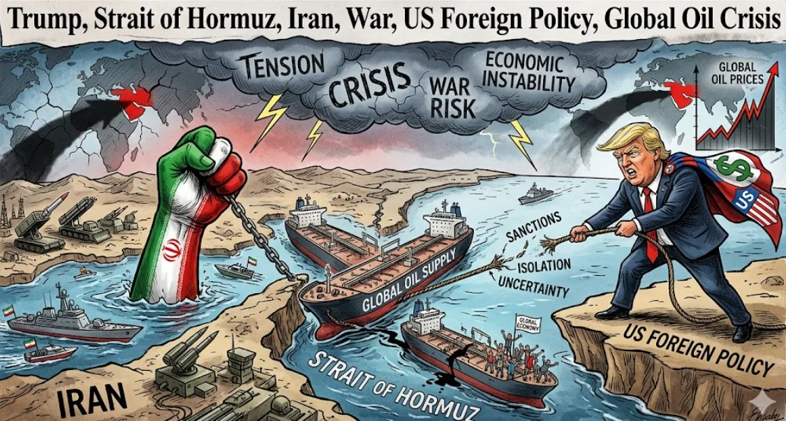 Ultimatum Trump! "Ambil Sendiri Minyak Kalian di Selat Hormuz"