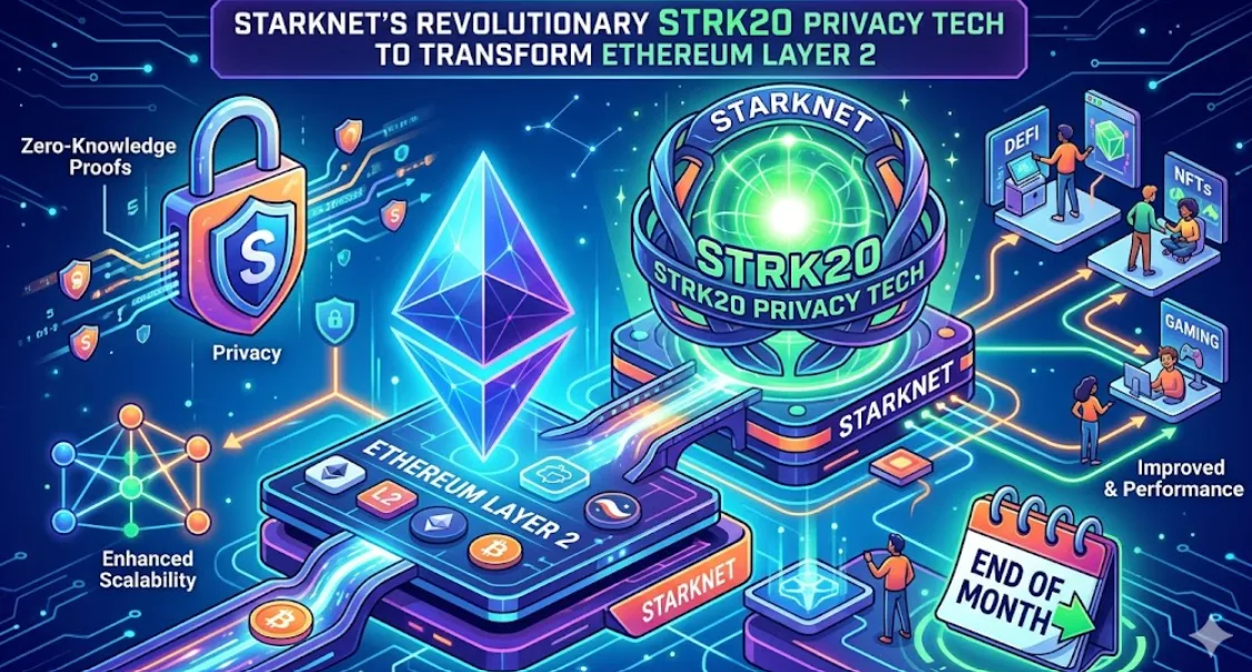 Privasi Mutlak! Starknet Luncurkan STRK20 untuk Transformasi Ethereum L2