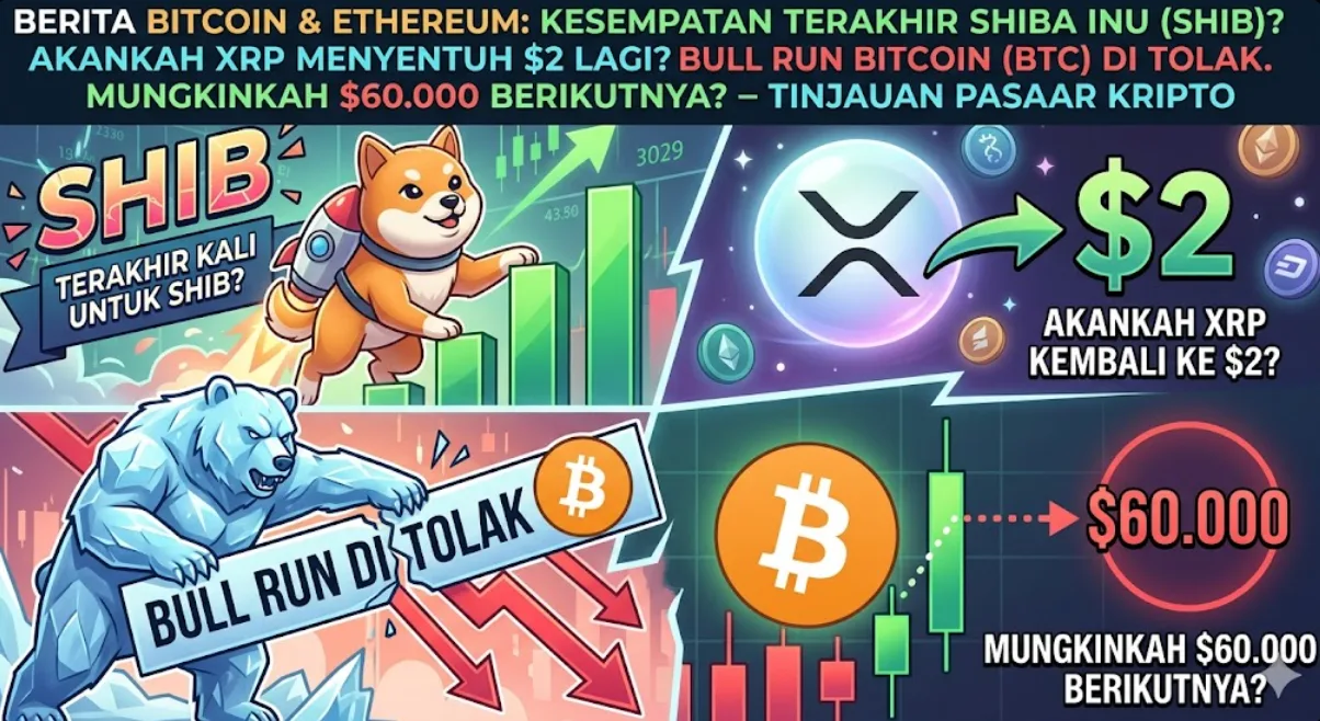 Market Crash Review! SHIB di Titik Nadir, XRP Incar $2, & Akankah BTC Terjun ke $60K?