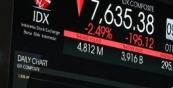 Market Crash! IHSG Anjlok 2,19% Akibat Pidato Trump yang Panaskan Tensi Timur Tengah