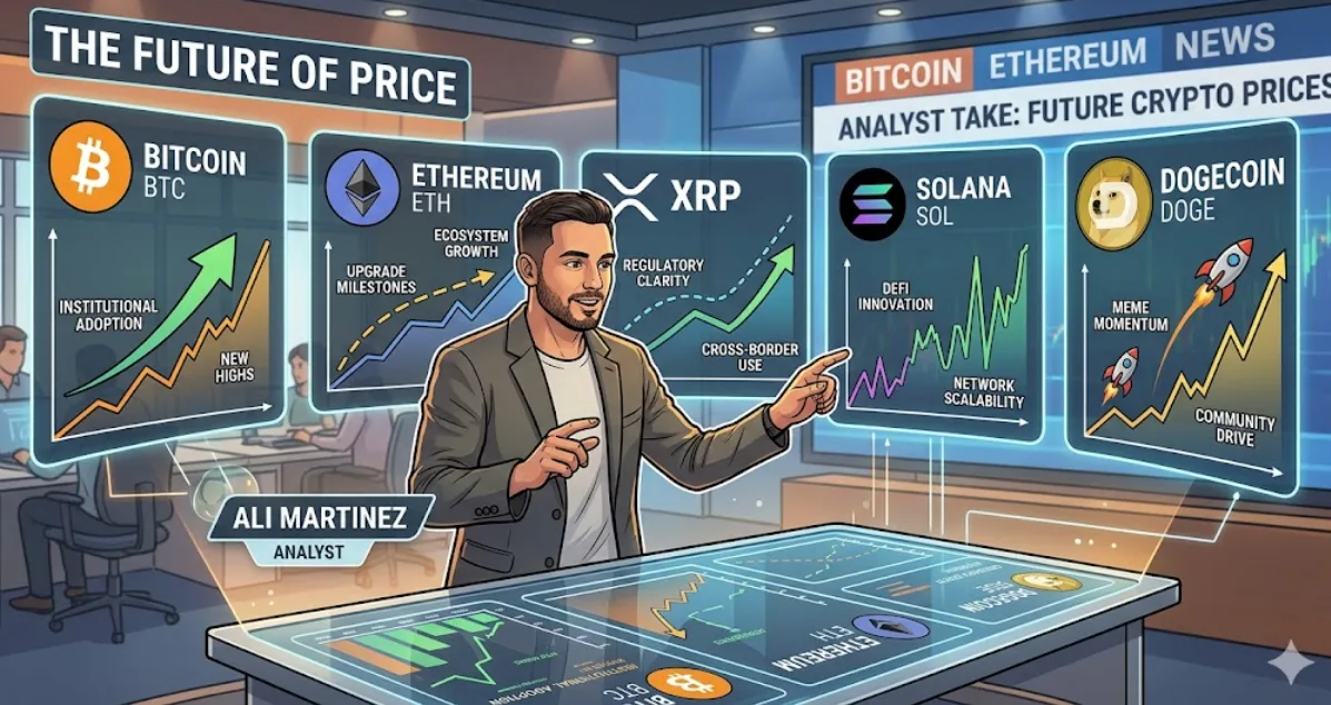 Analisis Ali Martinez: Menakar Masa Depan Bitcoin hingga Dogecoin di Tahun 2026