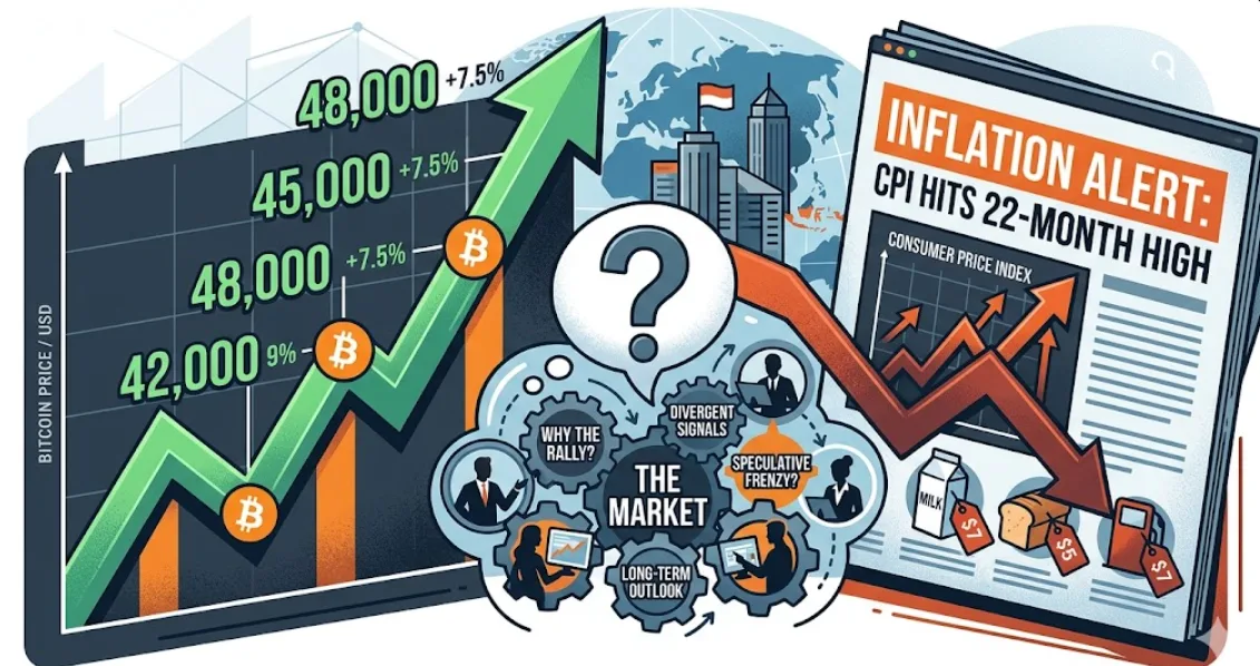 Paradoks CPI: Bitcoin Reli di Tengah Rekor Inflasi 22 Bulan, Apa yang Terjadi?