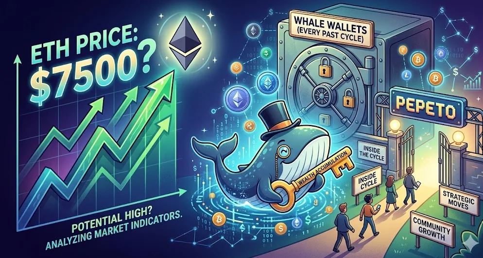 Ambisi Ethereum: Menuju $7.500 di Tengah Rotasi Strategis Paus Kripto