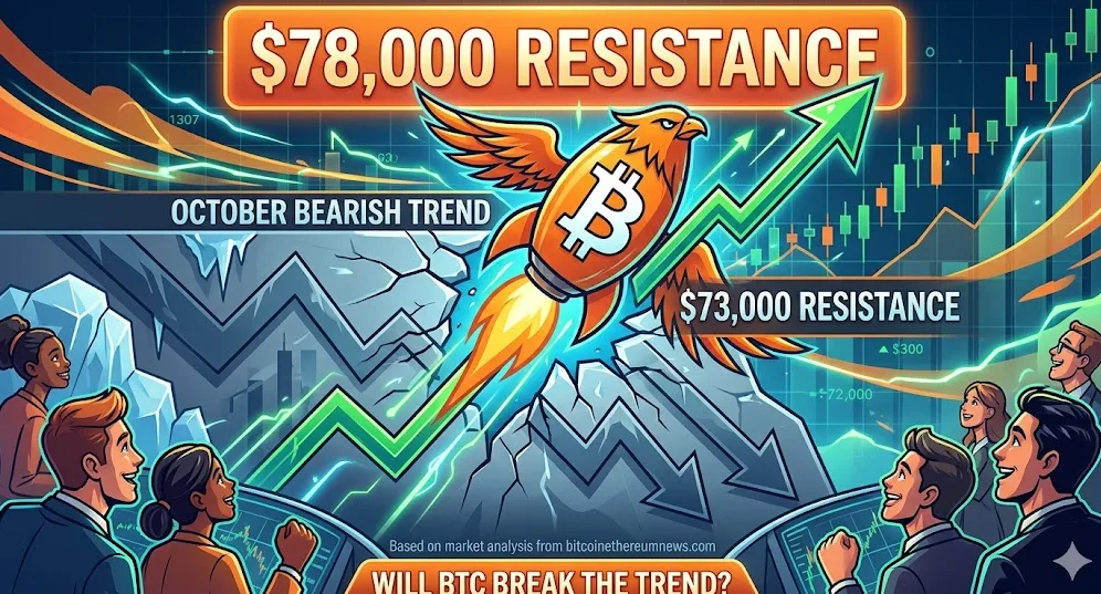 Uji Resistensi: Bitcoin Berjuang Melampaui Level $78.000