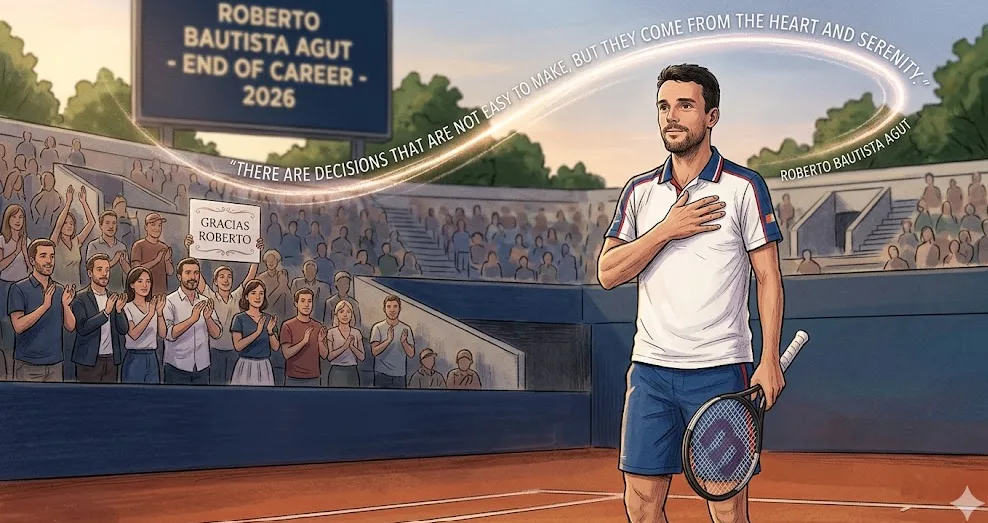 Musim Terakhir: Bautista Agut Pilih Akhir 2026 Sebagai Garis Finis Kariernya