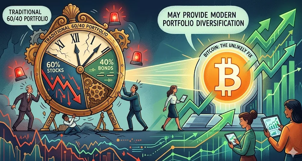 Kegagalan Formula Klasik: Mengapa Bitcoin Menjadi Penyelamat Portofolio 2026?