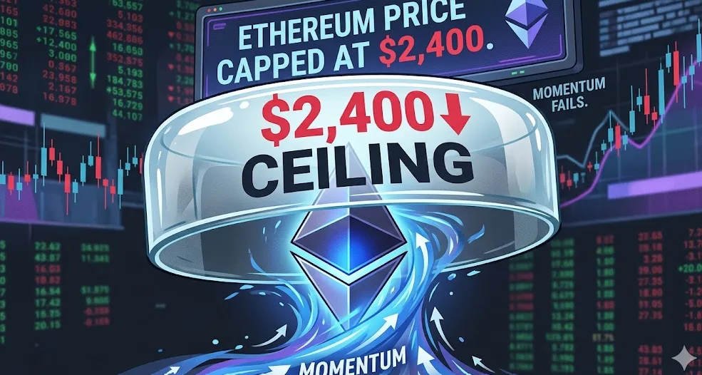 Ethereum Terhambat: Mengapa Level $2.400 Menjadi Tembok Tebal bagi ETH?