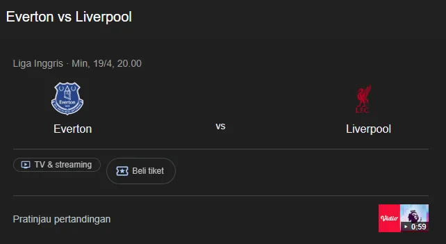 Tujuh Pemain Absen di Laga Derbi Everton vs Liverpool Menyusul Hantaman Cedera Parah