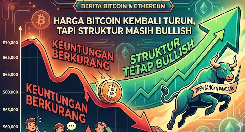 Analisis Teknis: Bitcoin Koreksi Sehat, Struktur Bullish Tetap Kokoh
