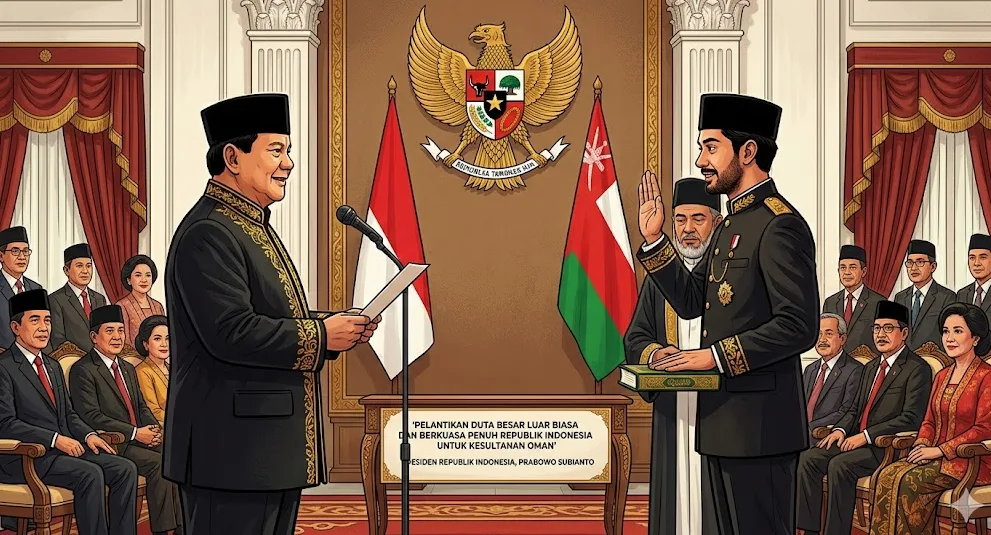 Analisis Diplomasi: Andi Rahadian Resmi Emban Misi di Muscat