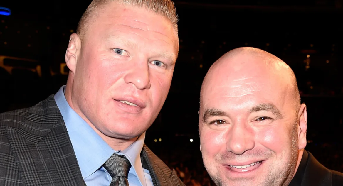 MMA: Dana White Beri Penghormatan atas Pensiunnya Brock Lesnar di WrestleMania