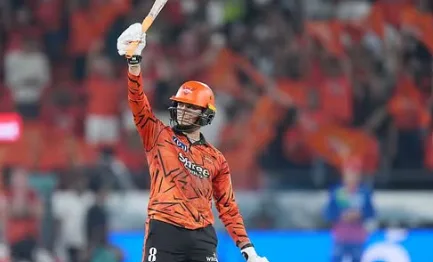 Olahraga: Dominasi Abhishek Sharma Bawa Sunrisers Hyderabad Tekuk Delhi Capitals