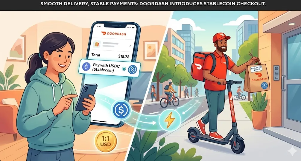 Fintech: DoorDash Terima Stablecoin, Dorong Kripto Jadi Standar Pembayaran Ritel Global