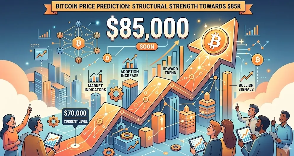 Prediksi Harga Bitcoin Menunjukkan Kekuatan Struktural yang Bisa Mendorong Nilai ke 85 Ribu Dolar dalam Waktu Dekat