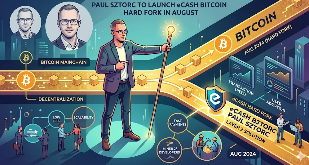 Paul Sztorc Siap Luncurkan Hard Fork Bitcoin eCash Agustus Mendatang: Kedaulatan Privasi dan Revolusi Skalabilitas di Ambang Pintu