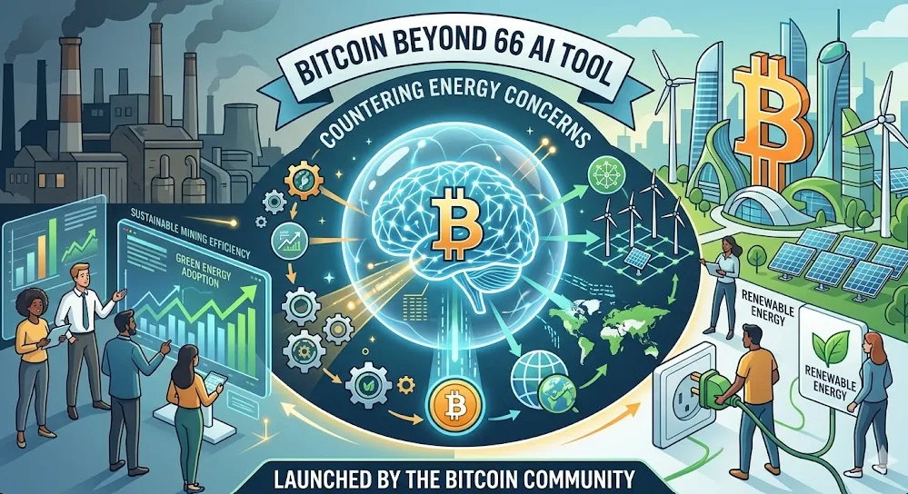 Inovasi Hijau: Komunitas Bitcoin Luncurkan Alat AI "Bitcoin Beyond 66", Pertegas Kedaulatan Narasi Keberlanjutan Energi