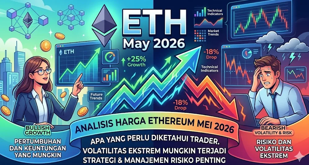 Badai Mei: Analisis Harga Ethereum Prediksi Volatilitas Ekstrem, Pertegas Kedaulatan Kesiapan Taktis Pedagang Digital