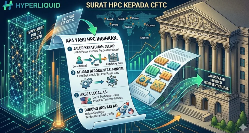 Advokasi Regulasi: Hyperliquid Kirim Surat ke CFTC Terkait Pasar Prediksi, Pertegas Kedaulatan Otonomi Pasar Masa Depan