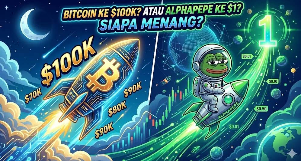 Perang Proyeksi: Bitcoin Menuju $100$K vs Dominasi AlphaPepe, Pertegas Kedaulatan Logika Spekulatif
