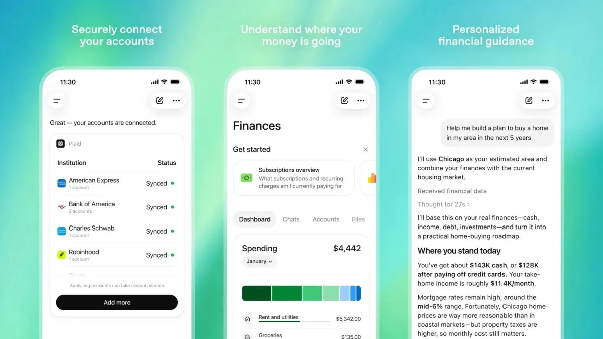 Era Baru Fintech AI: OpenAI Meluncurkan 'ChatGPT Finance' untuk Integrasikan Rekening Bank Pengguna