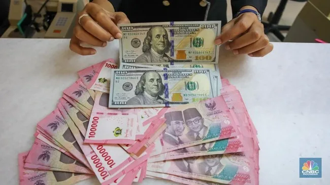 BI Rate Naik ke 5,75%, Rupiah Berbalik Menguat ke Rp17.700 per Dolar AS