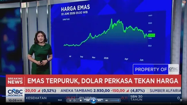 IHSG dan Rupiah Tertekan, Emas Anjlok di Bawah USD 4.200: Ketegangan Selat Hormuz Dongkrak Minyak