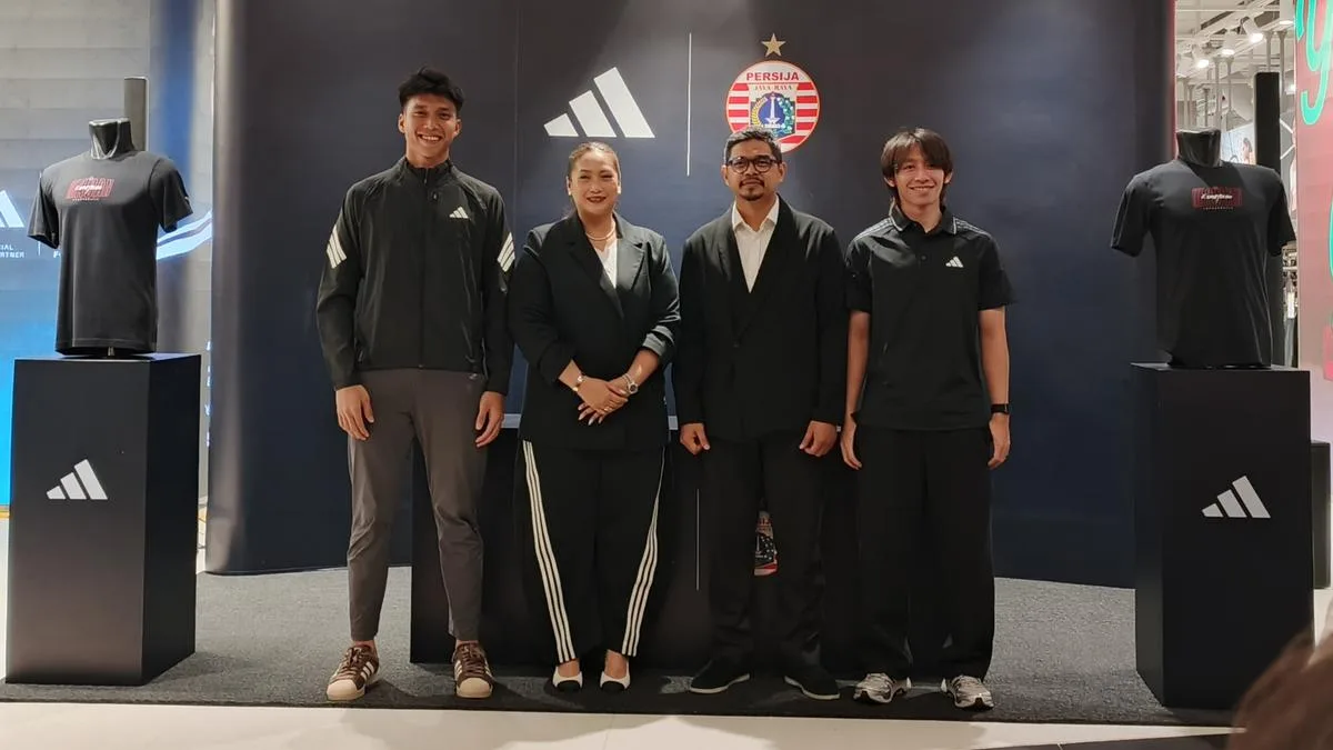Adidas Resmi Jadi Apparel Persija hingga 2031: Desain Jersey Tetap Bawa DNA Macan Kemayoran