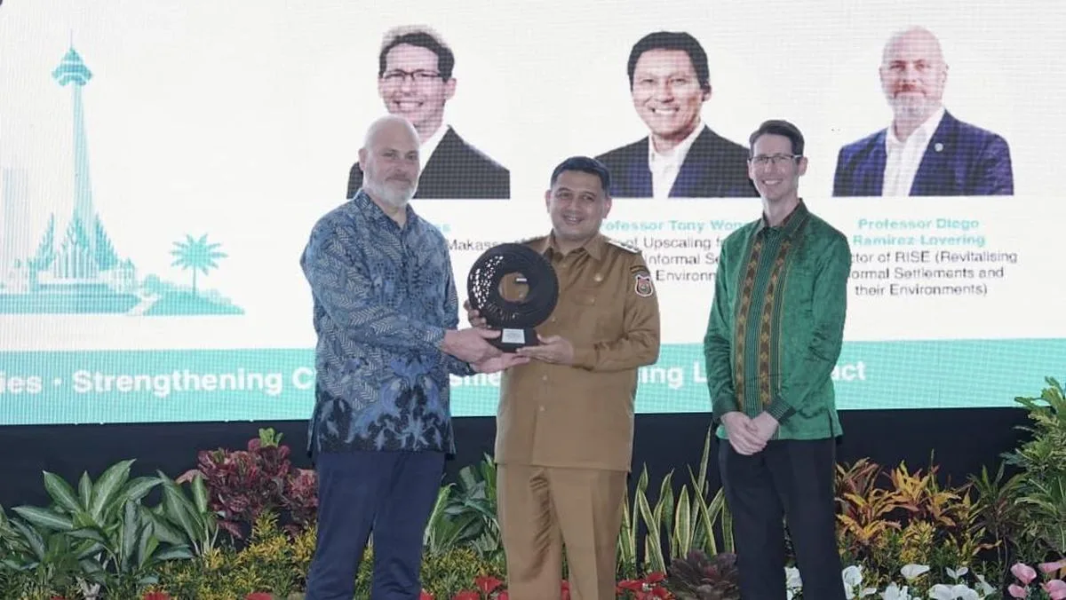Makassar Raih Penghargaan Global Berkat Program Sanitasi Berbasis Komunitas